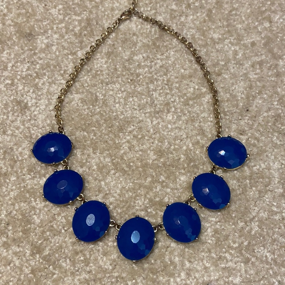 Blue Statement Necklace